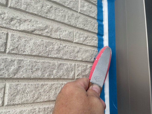 新規コーキング打設